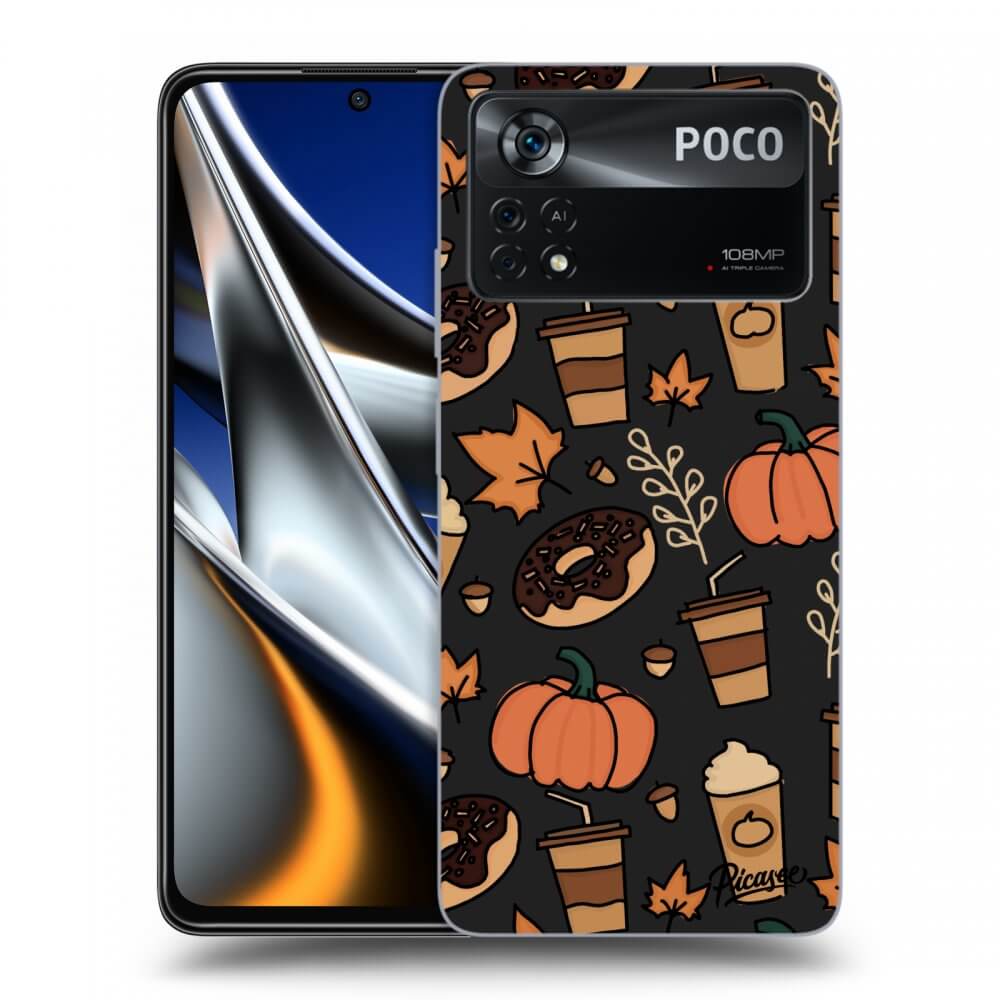 Picasee silikonový černý obal pro Xiaomi Poco X4 Pro 5G - Fallovers