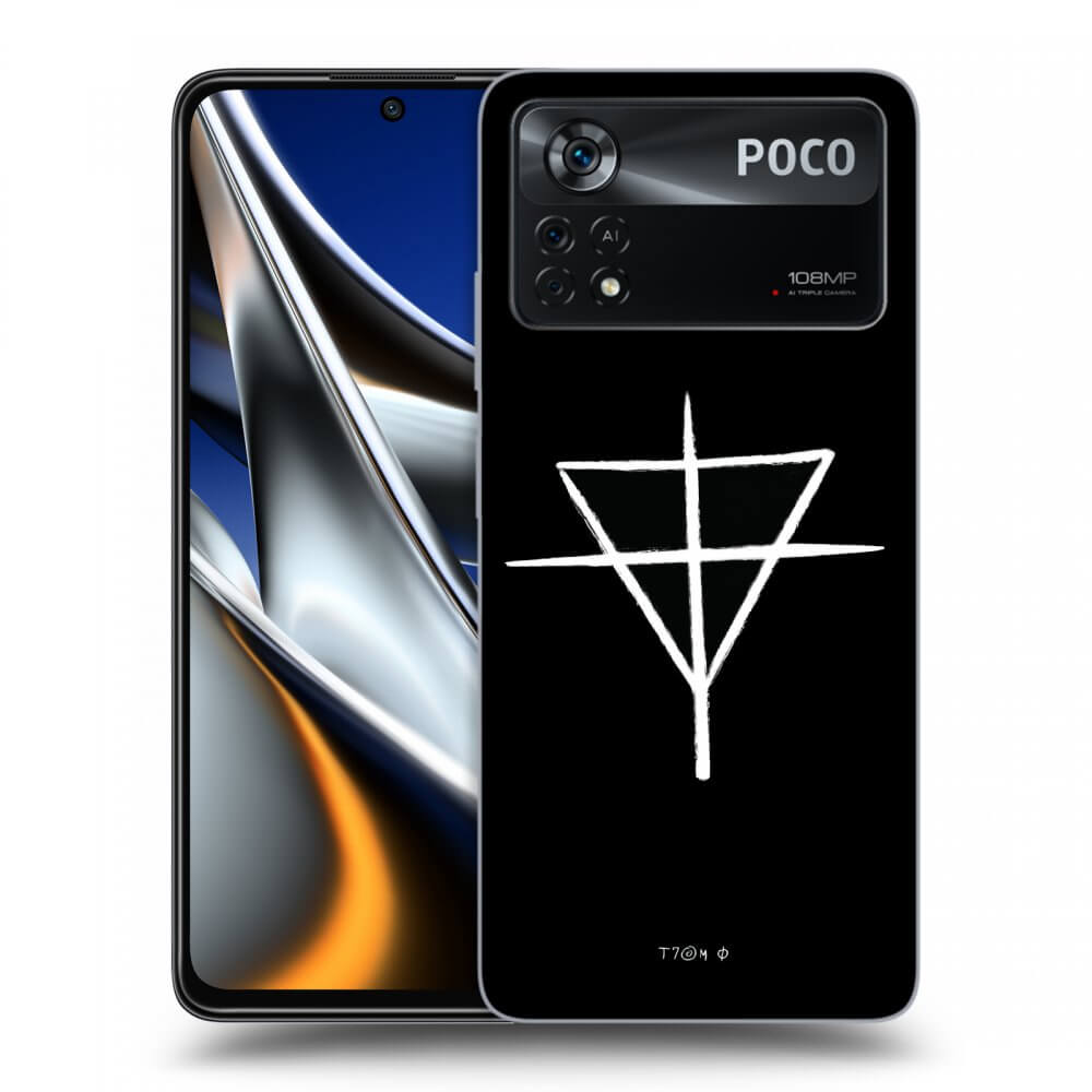 Picasee silikonový černý obal pro Xiaomi Poco X4 Pro 5G - ONEMANSHOW THE GAME