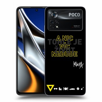 Obal pro Xiaomi Poco X4 Pro 5G - Kazma - TOHLE JE ŽIVOT A NIC VÍC NEBUDE