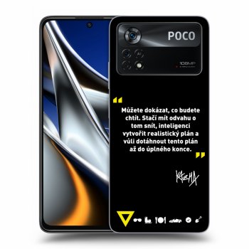 Obal pro Xiaomi Poco X4 Pro 5G - Kazma - MŮŽETE DOKÁZAT, CO BUDETE CHTÍT