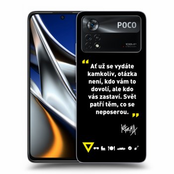 Obal pro Xiaomi Poco X4 Pro 5G - Kazma - SVĚT PATŘÍ TĚM, CO SE NEPOSEROU