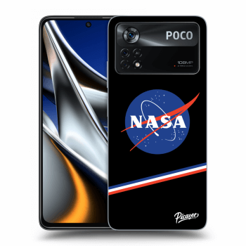 Picasee silikonový černý obal pro Xiaomi Poco X4 Pro 5G - NASA Original