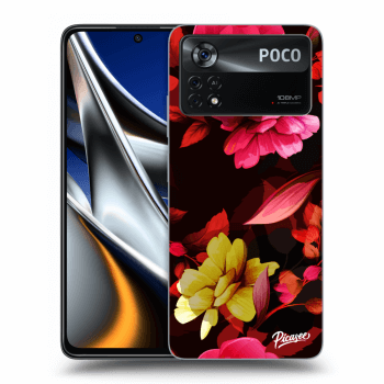 Obal pro Xiaomi Poco X4 Pro 5G - Dark Peonny