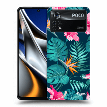 Obal pro Xiaomi Poco X4 Pro 5G - Pink Monstera