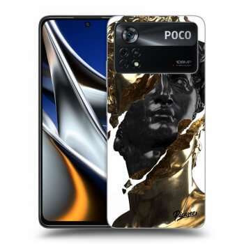 Obal pro Xiaomi Poco X4 Pro 5G - Gold - Black