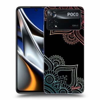 Obal pro Xiaomi Poco X4 Pro 5G - Flowers pattern