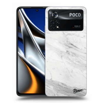 Obal pro Xiaomi Poco X4 Pro 5G - White marble