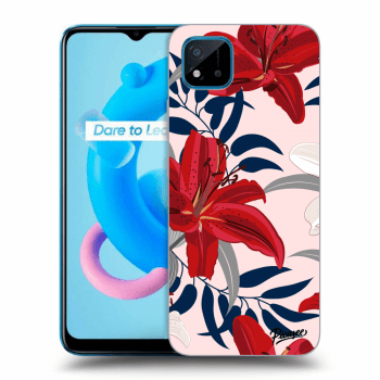 Obal pro Realme C11 (2021) - Red Lily