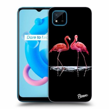 Obal pro Realme C11 (2021) - Flamingos couple