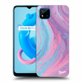 Obal pro Realme C11 (2021) - Pink liquid