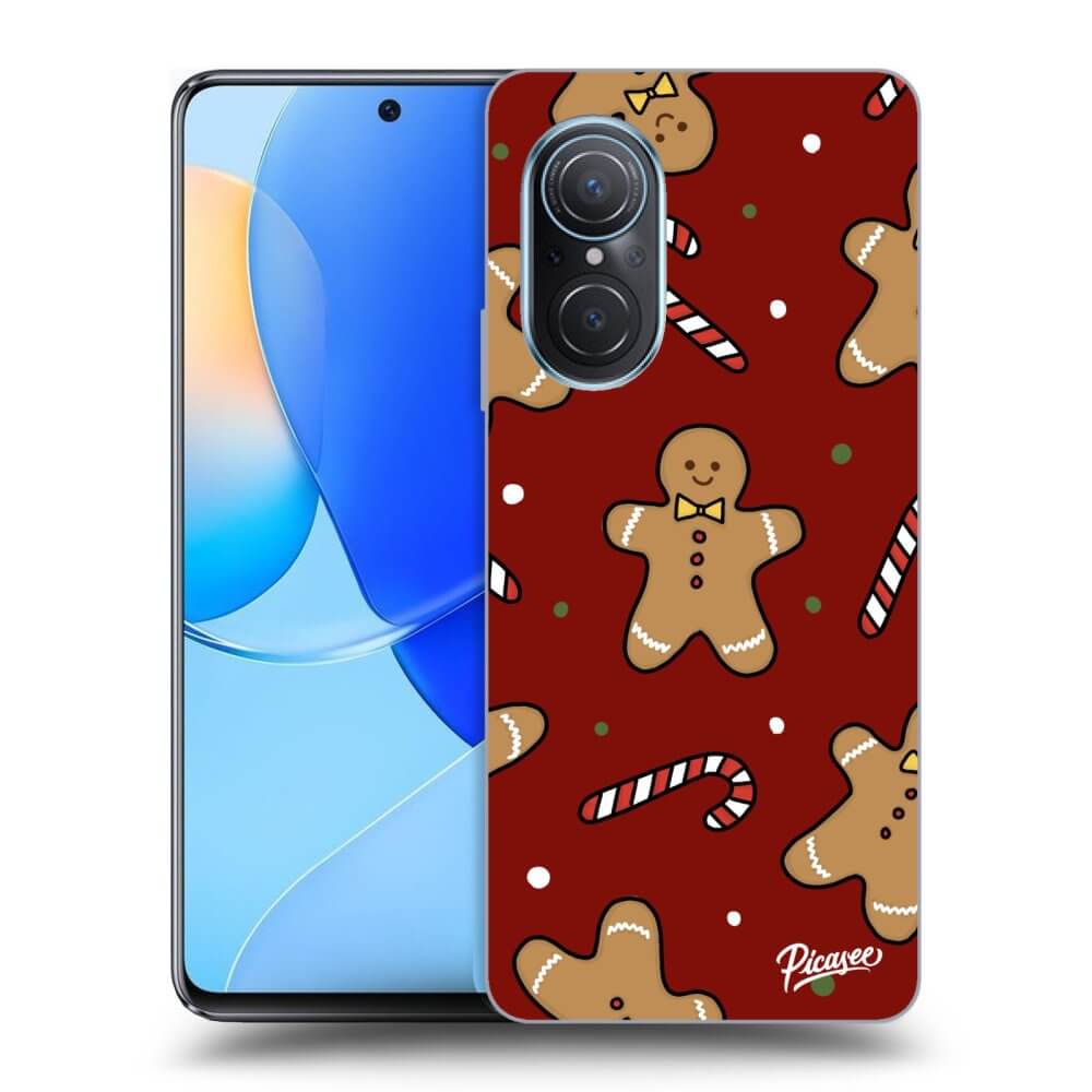Picasee silikonový průhledný obal pro Huawei Nova 9 SE - Gingerbread 2