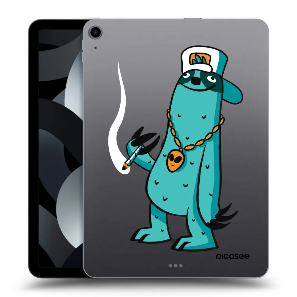 Picasee silikonový průhledný obal pro Apple iPad Air 5 10.9" 2022 - Earth - Je mi fajn