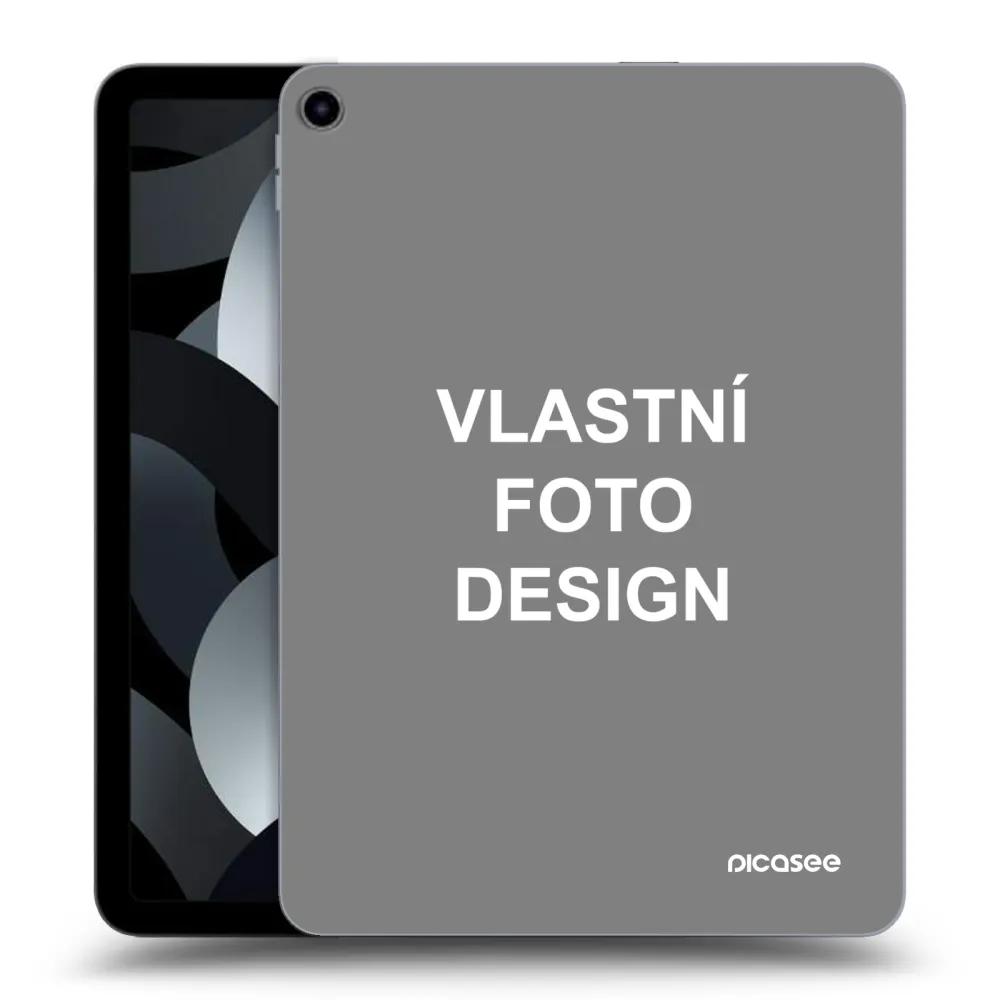 Picasee silikonový průhledný obal pro Apple iPad Air 5 10.9" 2022 - Vlastní fotka/motiv