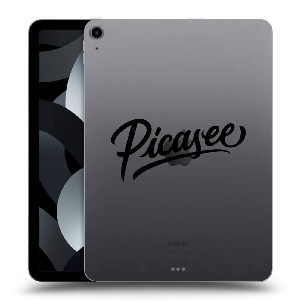 Picasee silikonový průhledný obal pro Apple iPad Air 5 10.9" 2022 - Picasee - old logo - black