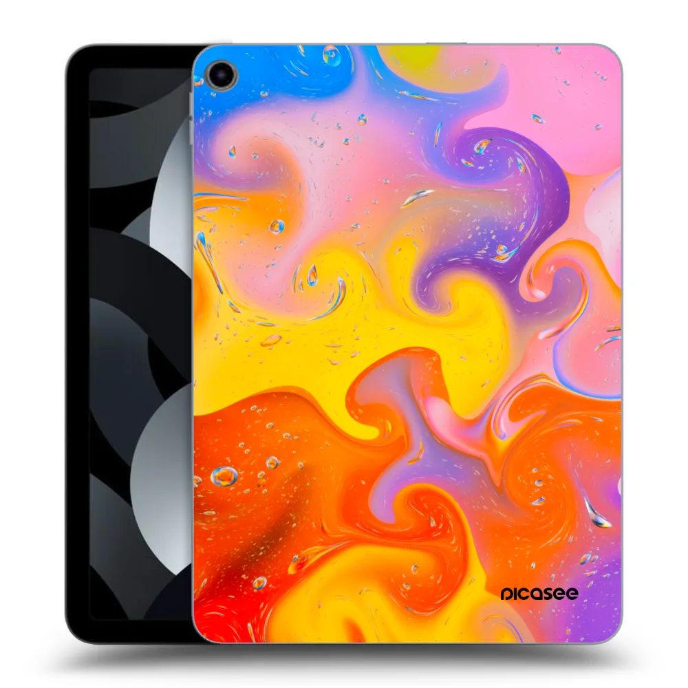 Picasee silikonový průhledný obal pro Apple iPad Air 5 10.9" 2022 - Bubbles