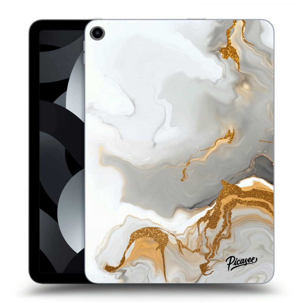 Picasee silikonový černý obal pro Apple iPad Air 5 10.9" 2022 - Her