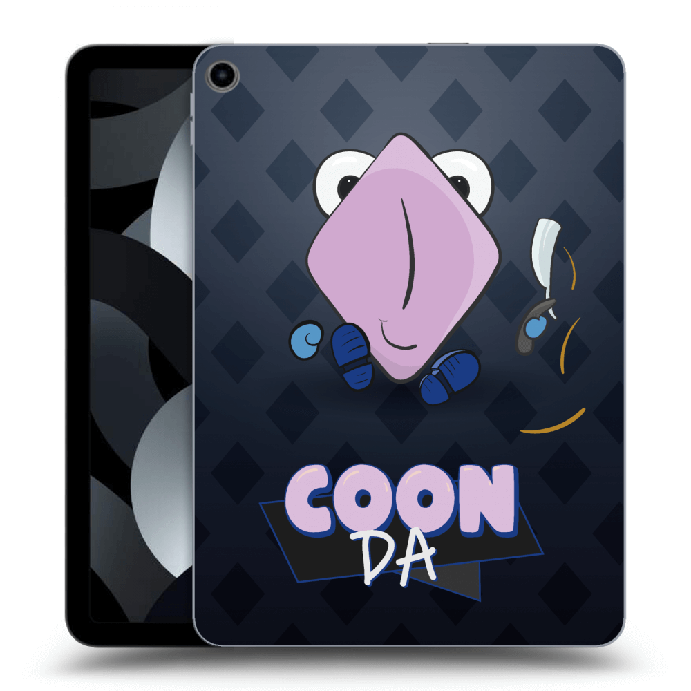 Picasee silikonový průhledný obal pro Apple iPad Air 5 10.9" 2022 - COONDA holátko - tmavá