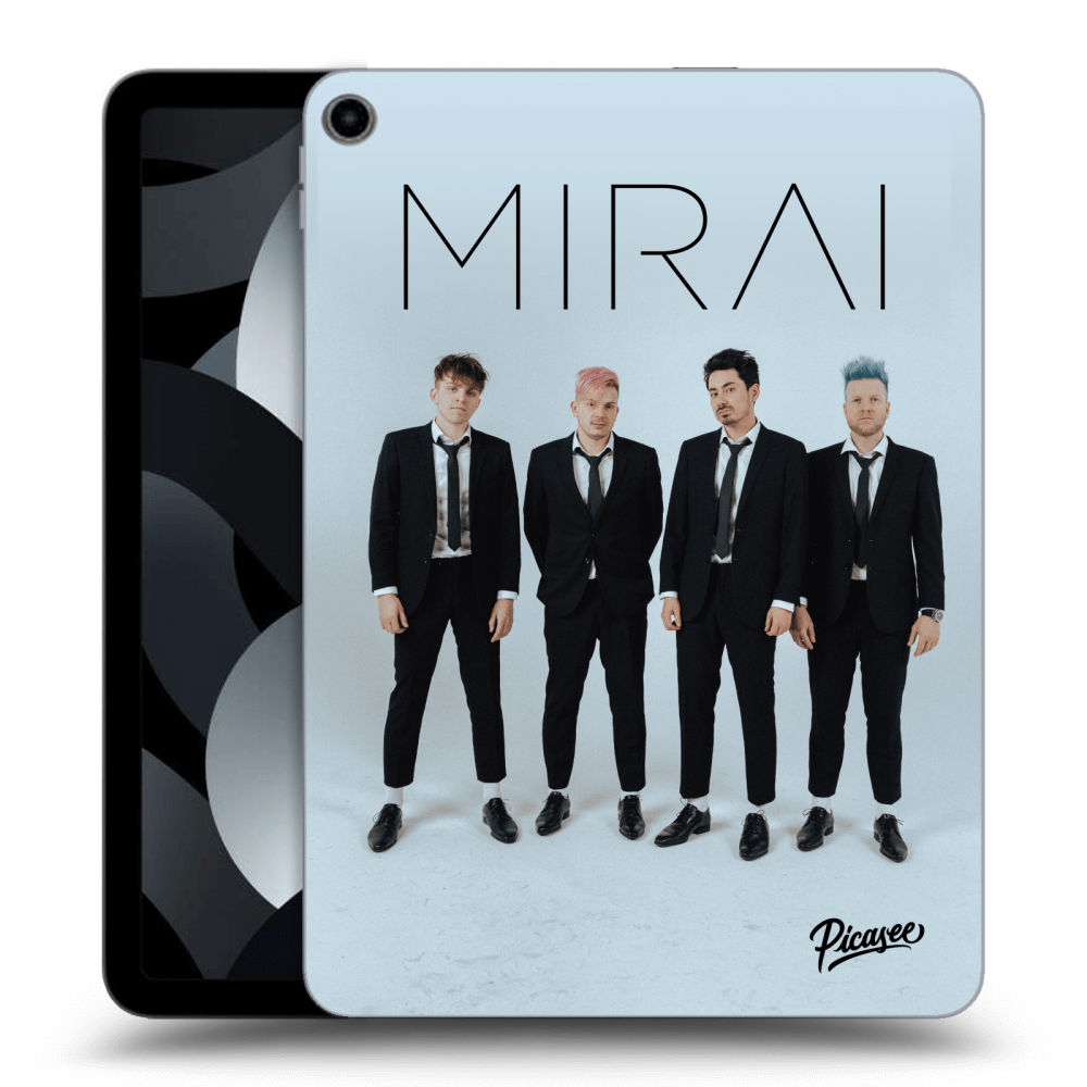 Picasee silikonový průhledný obal pro Apple iPad Air 5 10.9" 2022 - Mirai - Gentleman 2