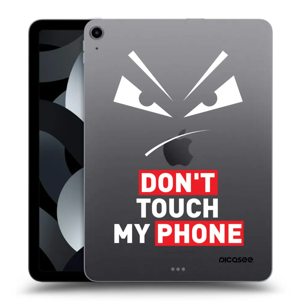 Picasee silikonový průhledný obal pro Apple iPad Air 5 10.9" 2022 - Evil Eye - Transparent