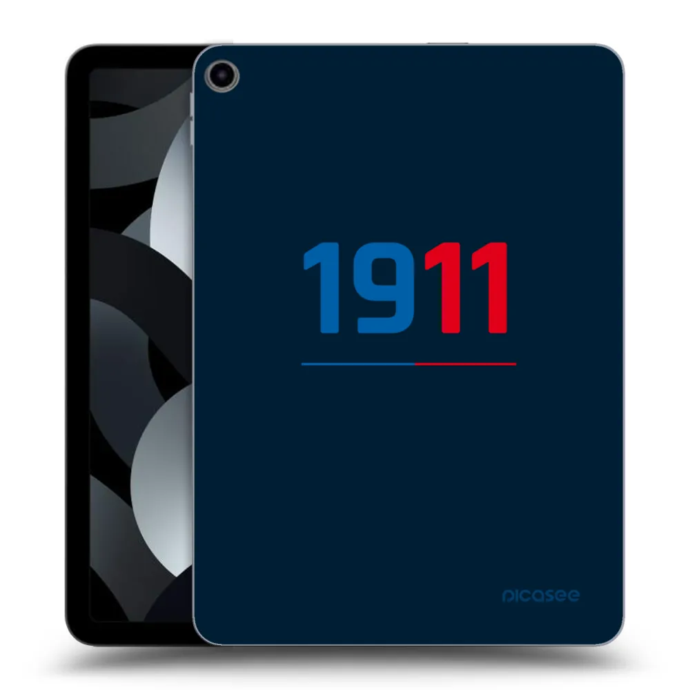 Picasee silikonový průhledný obal pro Apple iPad Air 5 10.9" 2022 - FC Viktoria Plzeň D