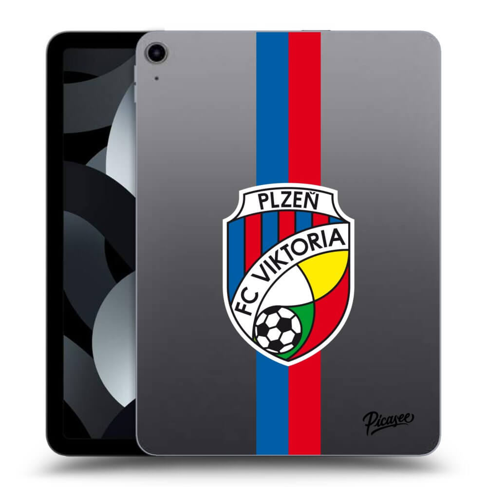 Picasee silikonový průhledný obal pro Apple iPad Air 5 10.9" 2022 - FC Viktoria Plzeň H