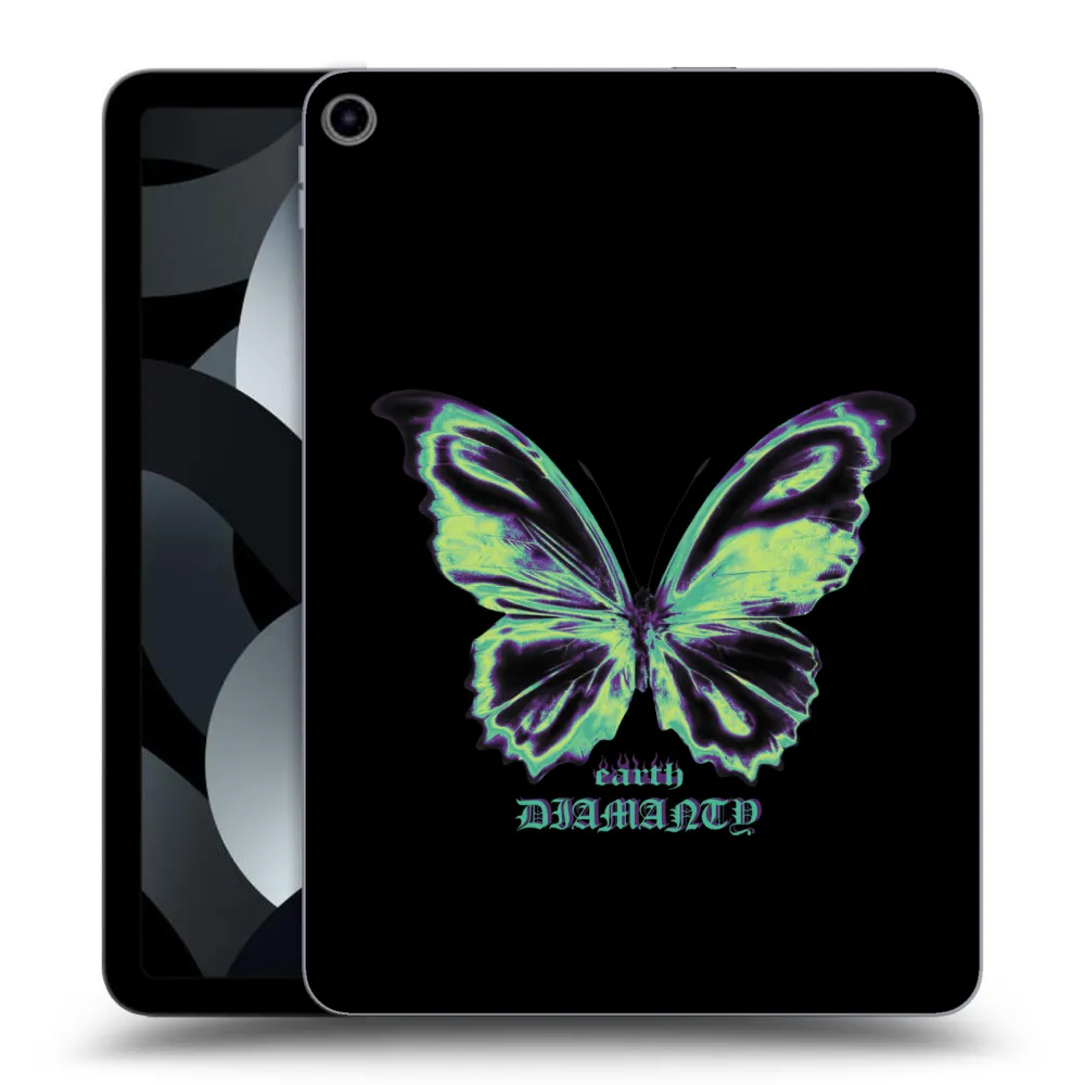 Picasee silikonový průhledný obal pro Apple iPad Air 5 10.9" 2022 - Diamanty Blue
