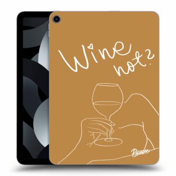 Picasee silikonový průhledný obal pro Apple iPad Air 5 10.9" 2022 - Wine not