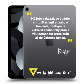 Obal pro Apple iPad Air 5 10.9" 2022 - Kazma - MŮŽETE DOKÁZAT, CO BUDETE CHTÍT