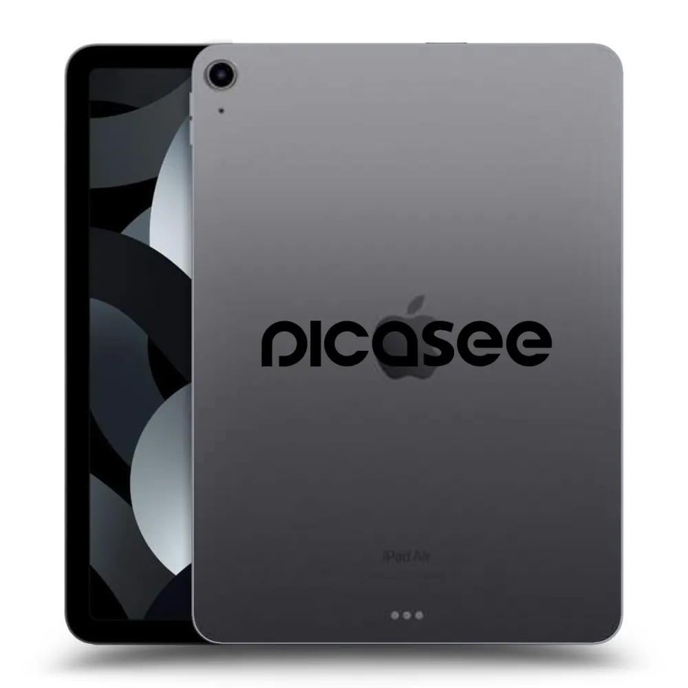 Picasee silikonový průhledný obal pro Apple iPad Air 5 10.9" 2022 - Picasee - new logo - black