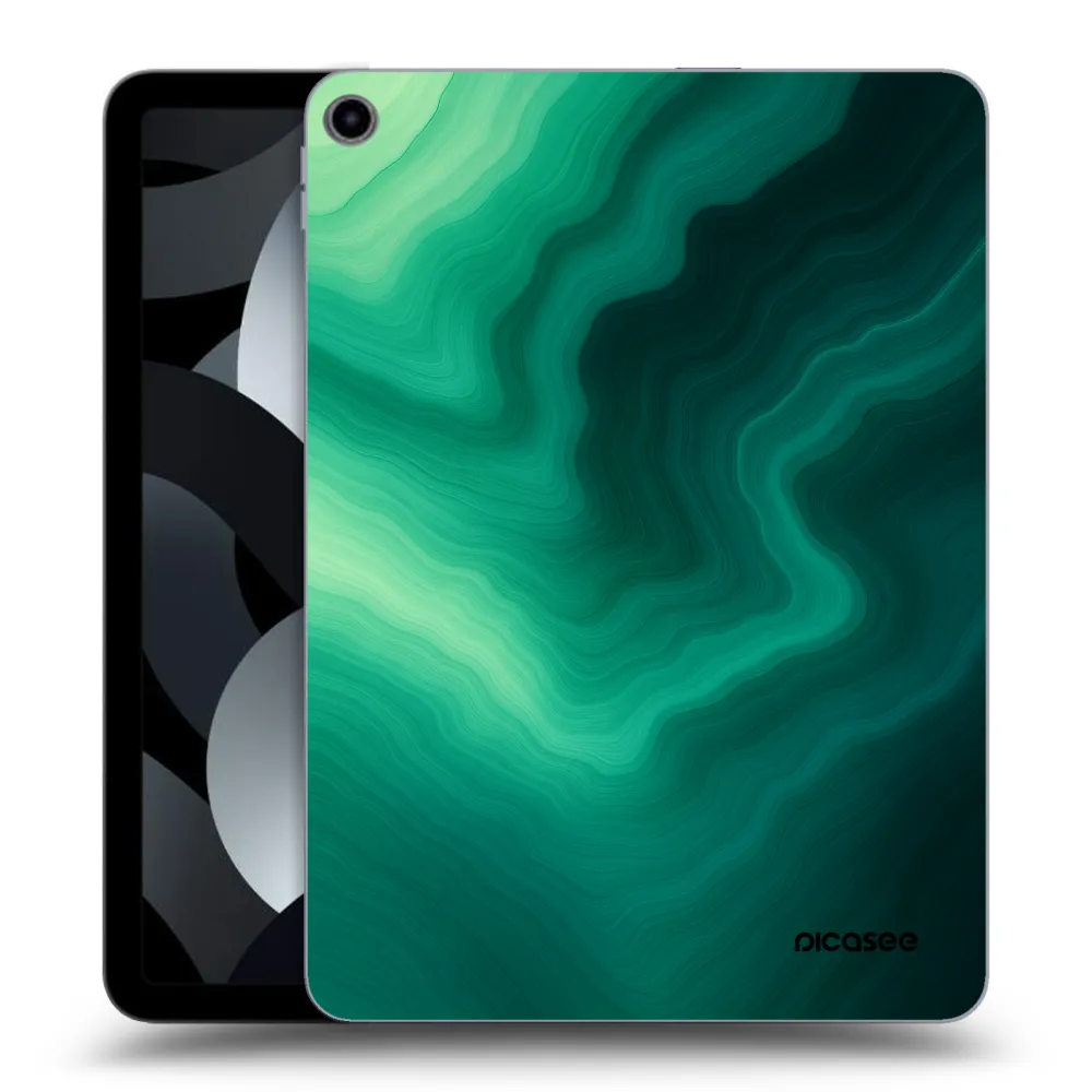 Picasee silikonový průhledný obal pro Apple iPad Air 5 10.9" 2022 - Malachite