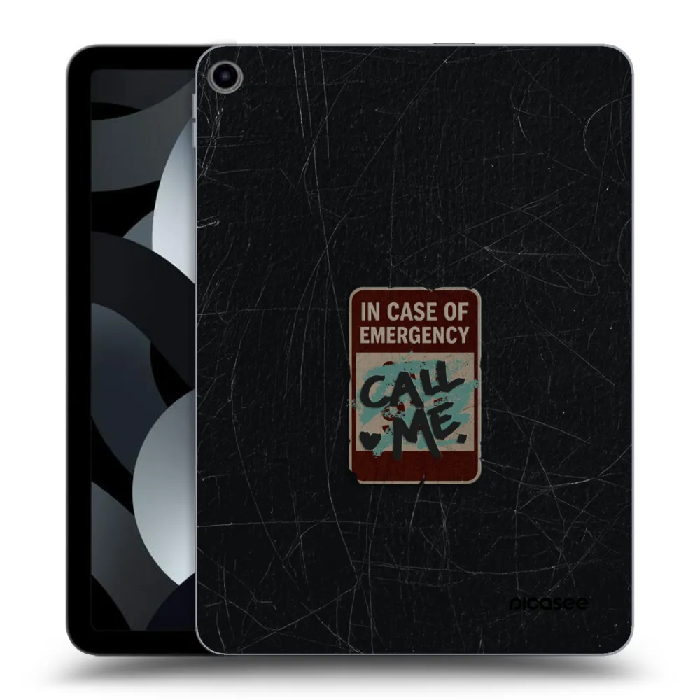 Picasee silikonový průhledný obal pro Apple iPad Air 5 10.9" 2022 - EMERGENCY