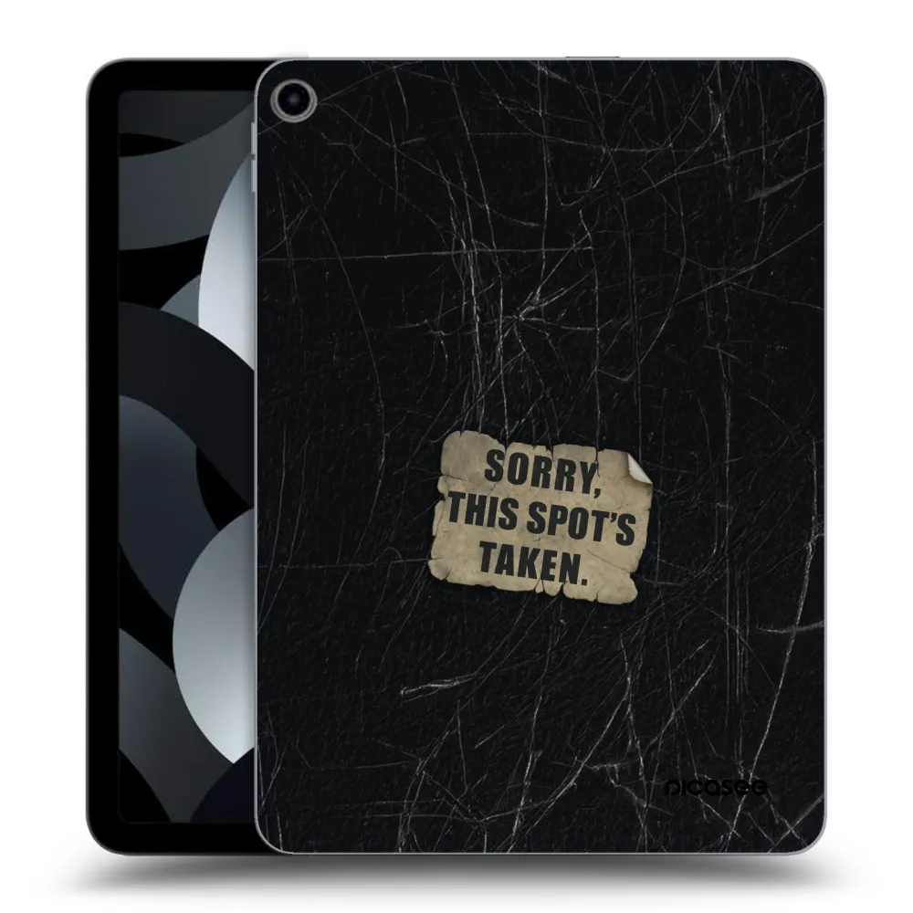 Picasee silikonový průhledný obal pro Apple iPad Air 5 10.9" 2022 - SORRY