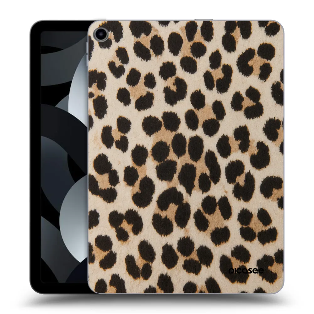 Picasee silikonový průhledný obal pro Apple iPad Air 5 10.9" 2022 - Brown Tiger