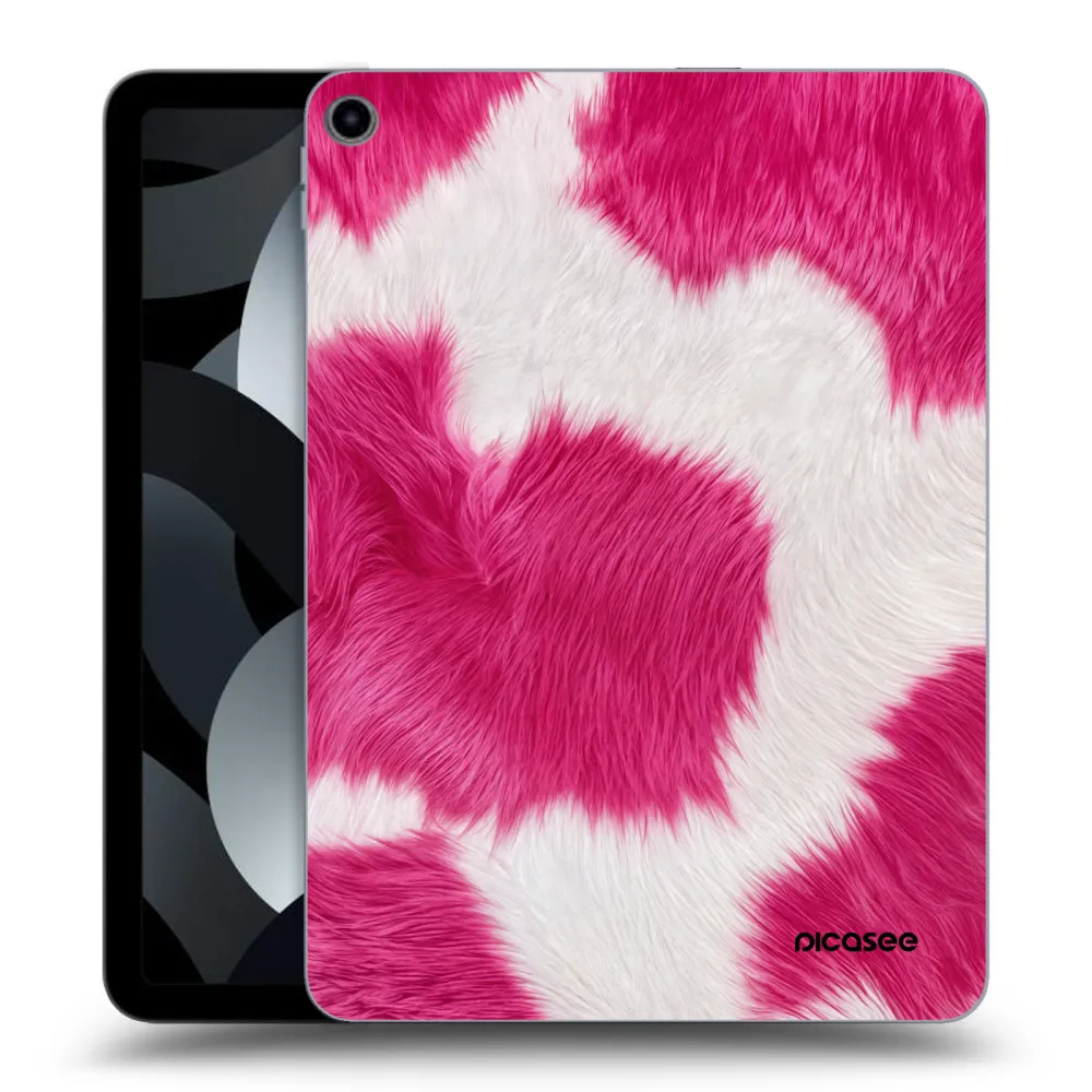 Picasee silikonový průhledný obal pro Apple iPad Air 5 10.9" 2022 - Pink Moo