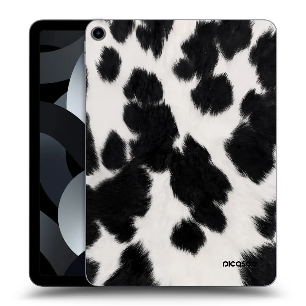 Picasee silikonový průhledný obal pro Apple iPad Air 5 10.9" 2022 - Black Moo