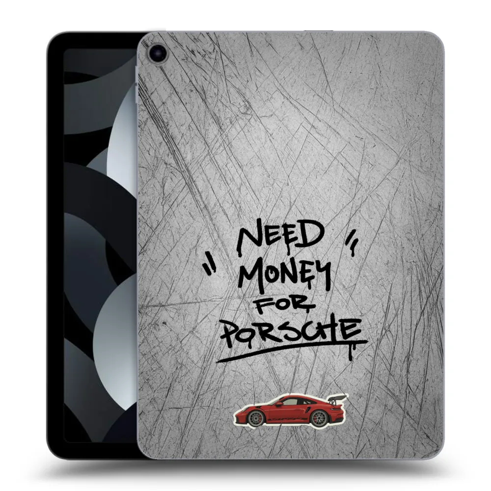Picasee silikonový průhledný obal pro Apple iPad Air 5 10.9" 2022 - Grey Drift