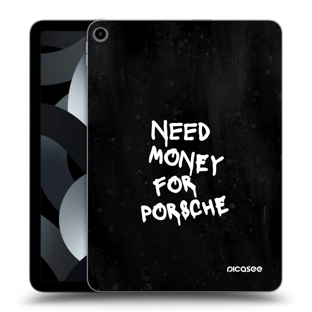 Picasee silikonový průhledný obal pro Apple iPad Air 5 10.9" 2022 - Black Dollar