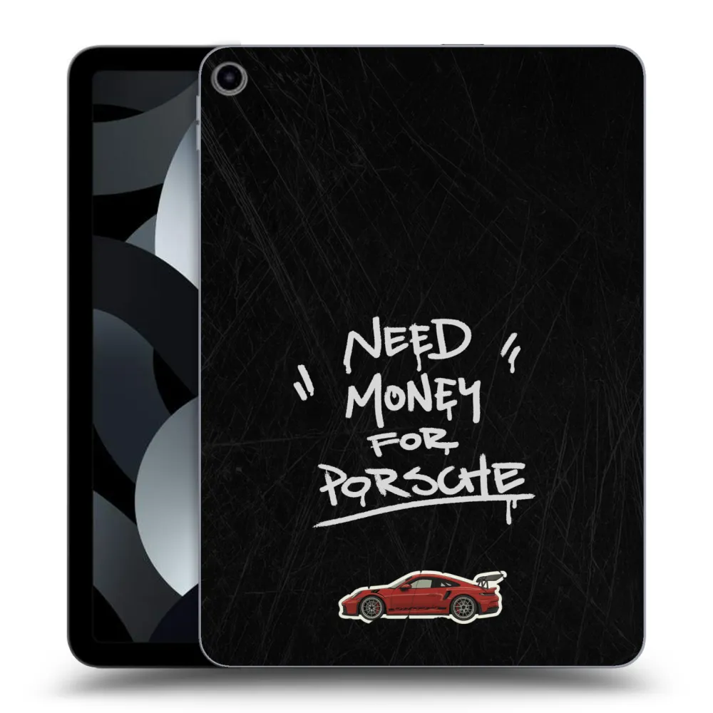 Picasee silikonový průhledný obal pro Apple iPad Air 5 10.9" 2022 - Dark Racer