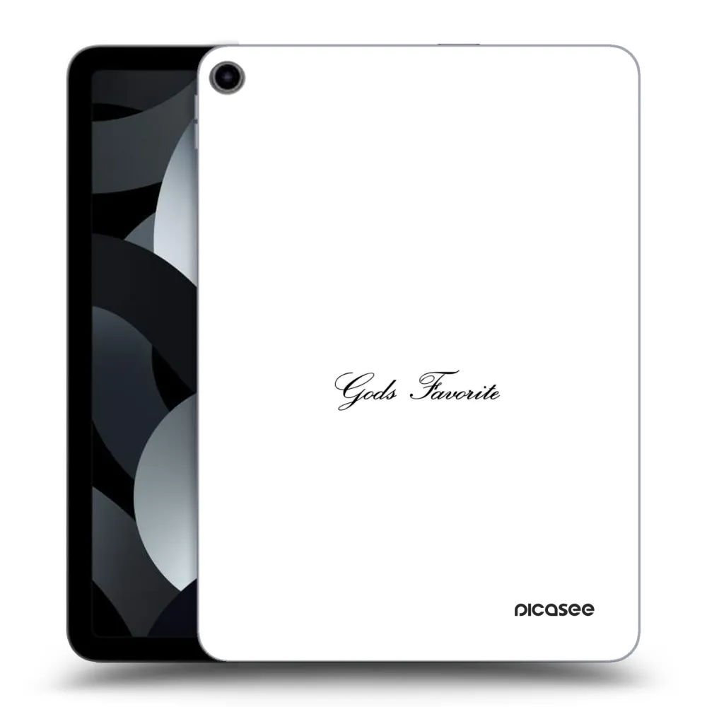 Picasee silikonový průhledný obal pro Apple iPad Air 5 10.9" 2022 - Gods Favorite