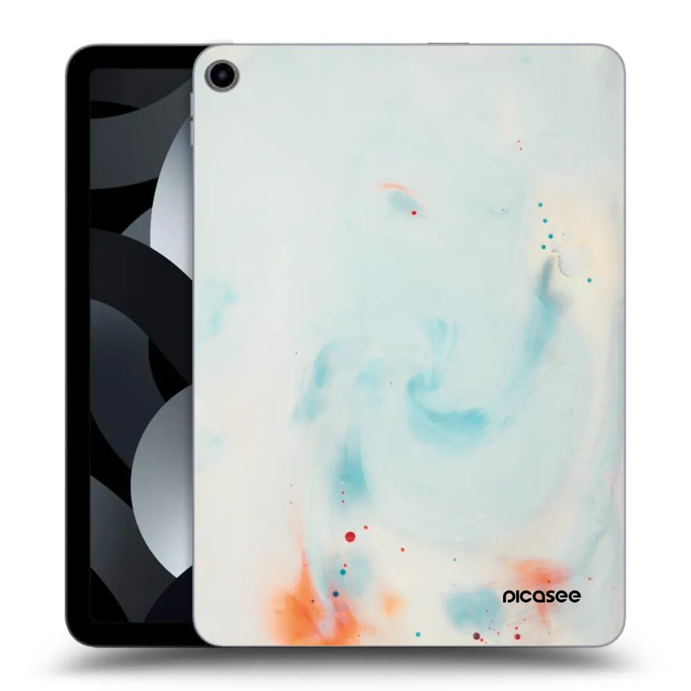 Picasee silikonový průhledný obal pro Apple iPad Air 5 10.9" 2022 - Splash