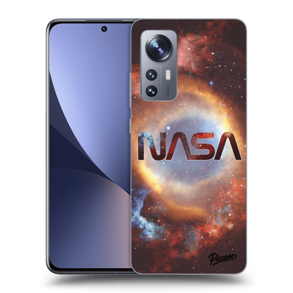 Picasee silikonový černý obal pro Xiaomi 12 - Nebula