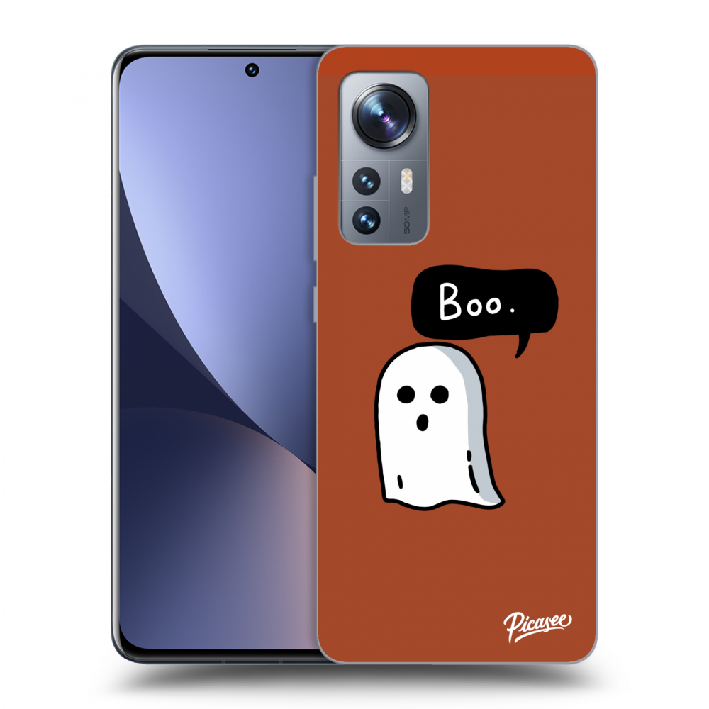 Picasee silikonový černý obal pro Xiaomi 12 - Boo