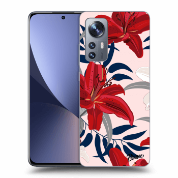 Obal pro Xiaomi 12 - Red Lily