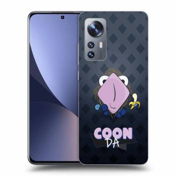 Picasee silikonový černý obal pro Xiaomi 12 - COONDA chlupatka - tmavá