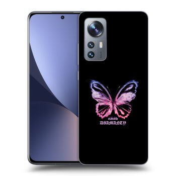 Picasee silikonový černý obal pro Xiaomi 12 - Diamanty Purple