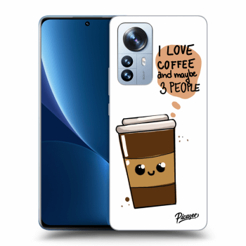 Picasee silikonový průhledný obal pro Xiaomi 12 Pro - Cute coffee