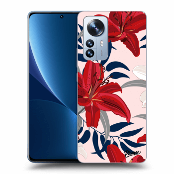 Obal pro Xiaomi 12 Pro - Red Lily