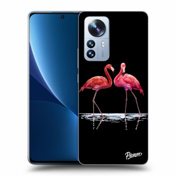 Obal pro Xiaomi 12 Pro - Flamingos couple