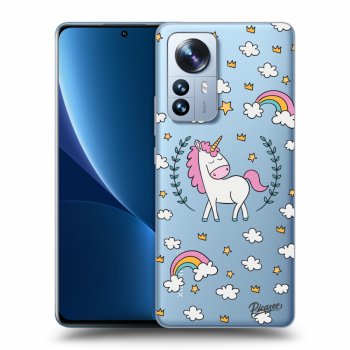 Picasee silikonový průhledný obal pro Xiaomi 12 Pro - Unicorn star heaven