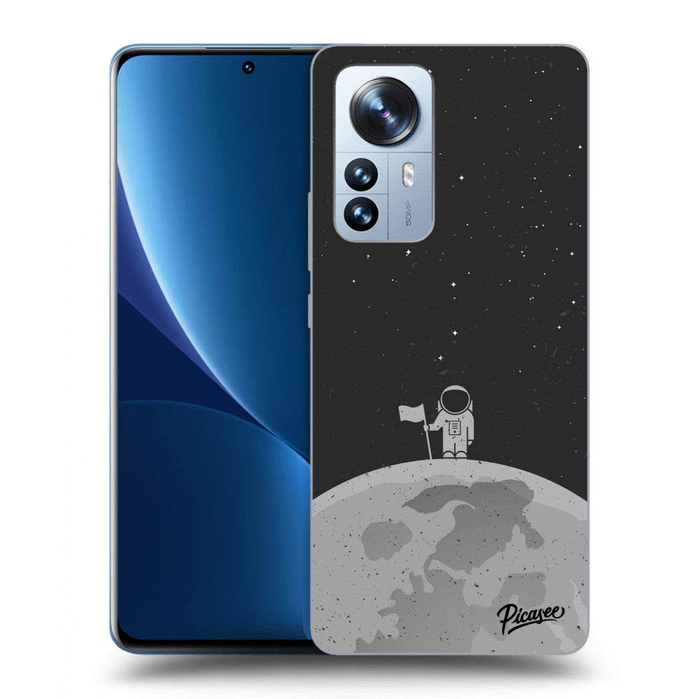 Picasee silikonový průhledný obal pro Xiaomi 12 Pro - Astronaut